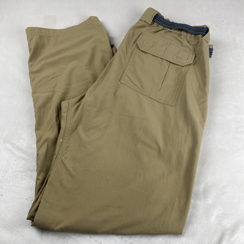 Duluth Trading Company Belted Khaki, XLG X 34 Nylon Hiking Pants 36x34 READ - Picture 13 of 13